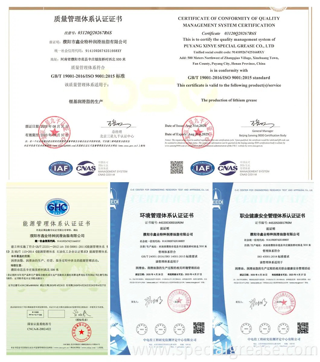 High-Temperature Semi-Fluid Lithium Grease Optimal Lubrication in Extreme Heat Conditions